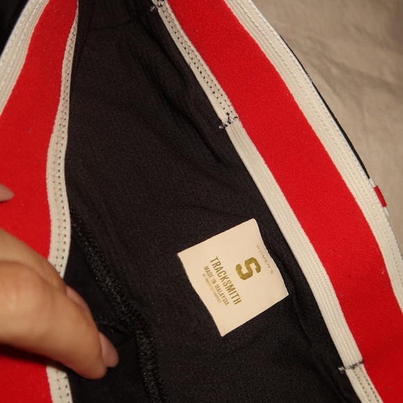 Tracksmith Red and Black Striped Apparel - Picture 2 of 4